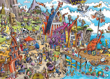 Load image into Gallery viewer, Viking Village - 1000 Piece Puzzle by Cobble Hill
