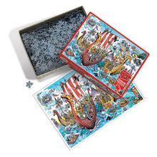 Load image into Gallery viewer, Viking Voyage - 1000 Piece Puzzle by Cobble Hill