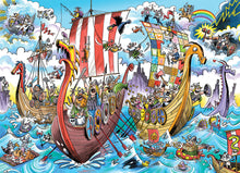 Load image into Gallery viewer, Viking Voyage - 1000 Piece Puzzle by Cobble Hill