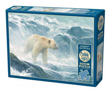 Load image into Gallery viewer, Salmon Watch - Spirit Bear - 500 Piece Puzzle by Cobble Hill