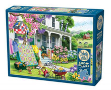 Load image into Gallery viewer, Spring Cleaning - 500 Piece Puzzle by Cobble Hill