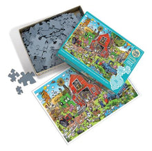 Load image into Gallery viewer, Farmyard Folly - 350 Piece Puzzle by Cobble Hill