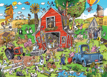 Load image into Gallery viewer, Farmyard Folly - 350 Piece Puzzle by Cobble Hill