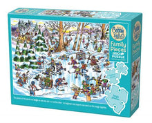 Load image into Gallery viewer, Hockey Town - 350 Piece Puzzle by Cobble Hill