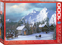 Load image into Gallery viewer, Rocky Mountain Christmas - 1000 Piece Puzzle by EuroGraphics