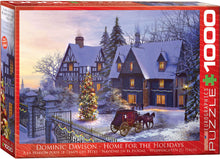 Load image into Gallery viewer, Home for the Holidays - 1000 Piece Puzzle by EuroGraphics