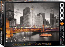 Load image into Gallery viewer, Chicago - 1000 Piece Puzzle by EuroGraphics