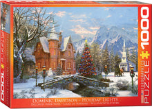 Load image into Gallery viewer, Holiday Lights - 1000 Piece Puzzle by EuroGraphics