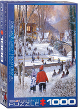 Load image into Gallery viewer, Hockey Season - 1000 Piece Puzzle by EuroGraphics