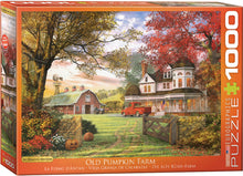 Load image into Gallery viewer, Old Pumpkin Farm - 1000 Piece Puzzle by EuroGraphics