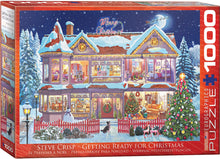 Load image into Gallery viewer, Getting Ready for Christmas - 1000 Piece Puzzle by EuroGraphics