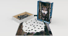 Load image into Gallery viewer, Grey Wolf - 1000 Piece Puzzle by EuroGraphics
