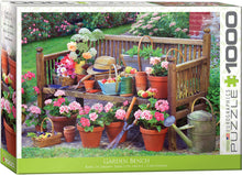 Load image into Gallery viewer, Garden Bench - 1000 Piece Puzzle by Eurographics