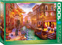 Load image into Gallery viewer, Sunset Over Venice - 1000 Piece Puzzle