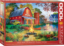 Load image into Gallery viewer, Old MacDonald's Farm Store - 1000 Piece Puzzle by EuroGraphics