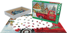 Load image into Gallery viewer, Furry Friends Holiday Farm - 1000 Piece Puzzle by EuroGraphics