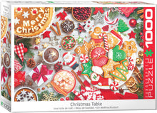 Load image into Gallery viewer, Christmas Table - 1000 Piece Puzzle by EuroGraphics - Hallmark Timmins