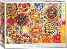 Load image into Gallery viewer, Pies Table - 1000 Piece Puzzle by Eurographics