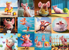 Load image into Gallery viewer, Funny Pigs - 1000 Piece Puzzle by EuroGraphics