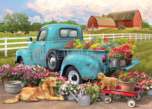 Load image into Gallery viewer, "Flower Truck" - 1000-Piece Cobble Hill Puzzle