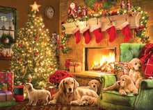 Load image into Gallery viewer, "Cozy Fireplace" - 1000 Piece Cobble Hill Puzzle