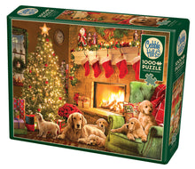 Load image into Gallery viewer, "Cozy Fireplace" - 1000 Piece Cobble Hill Puzzle
