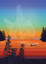Load image into Gallery viewer, Salish Coast Colours - Orca Rubbing Beach - 1000 Piece Puzzle by Cobble Hill