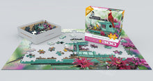 Load image into Gallery viewer, Bertie's Bird Seed Fly-In - 300 Piece Puzzle by Eurographics - Hallmark Timmins