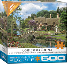 Load image into Gallery viewer, Cobble Walk Cottage - 500 Piece Puzzle by EuroGraphics