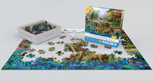Load image into Gallery viewer, Wolf Lake Fantasy - 500 Piece Puzzle by EuroGraphics