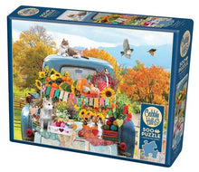 Load image into Gallery viewer, Country Truck in Autumn - 500 Piece Puzzle by Cobble Hill