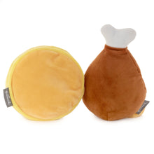Load image into Gallery viewer, Better Together Chicken and Waffle Magnetic Plush, 6.75"