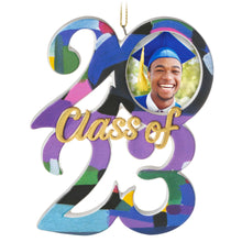 Load image into Gallery viewer, Congrats, Grad! 2023 Ceramic Photo Frame Ornament