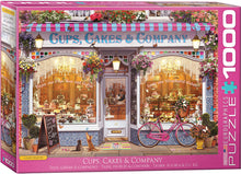 Load image into Gallery viewer, Cups, Cakes & Company - 1000 Piece Puzzle by EuroGraphics - Hallmark Timmins