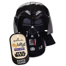 Load image into Gallery viewer, itty bittys® Star Wars™ Darth Vader™ Plush With Sound - Hallmark Timmins
