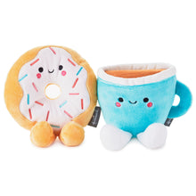 Load image into Gallery viewer, donut and coffee magnetic plush