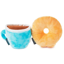 Load image into Gallery viewer, Better Together Donut and Coffee Magnetic Plush, 5"