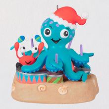 Load image into Gallery viewer, Festive Octopus Musical Ornament