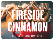 Load image into Gallery viewer, FIRESIDE CINNAMON - COUNTRY HOME CANDLE 26OZ