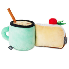 Load image into Gallery viewer, Better Together Fruitcake and Eggnog Magnetic Plush, 6.5" - Hallmark Timmins