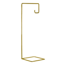 Load image into Gallery viewer, Geometric Gold-Tone Metal Ornament Display Stand - Hallmark Timmins