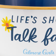 Load image into Gallery viewer, Gilmore Girls Life's Short, Talk Fast Popcorn Bowl
