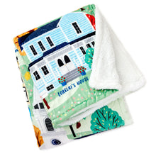 Load image into Gallery viewer, Gilmore Girls Stars Hollow Map Blanket, 50x60