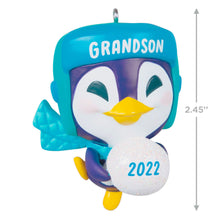 Load image into Gallery viewer, Grandson Penguin 2022 Ornament