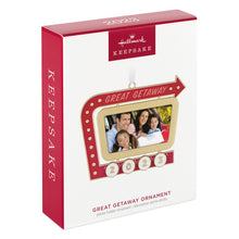 Load image into Gallery viewer, Great Getaway 2023 Metal Photo Frame Ornament