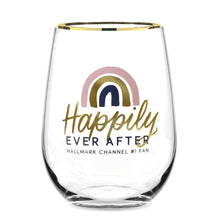 Load image into Gallery viewer, Hallmark Channel Happily Ever After Stemless Wine Glass, 16 oz.