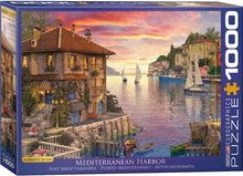 Load image into Gallery viewer, Mediterranean Harbor - 1000 Piece Puzzle by EuroGraphics - Hallmark Timmins