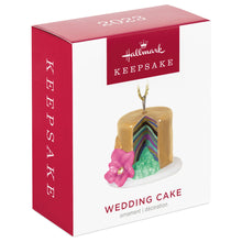 Load image into Gallery viewer, Mini Let's Celebrate! Porcelain and Metal Ornament, 0.7"