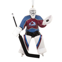 Load image into Gallery viewer, NHL Colorado Avalanche® Goalie Hallmark Ornament
