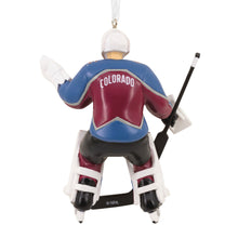 Load image into Gallery viewer, NHL Colorado Avalanche® Goalie Hallmark Ornament